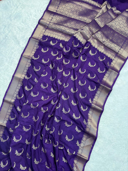 Banarasi katan soft silk sarees
