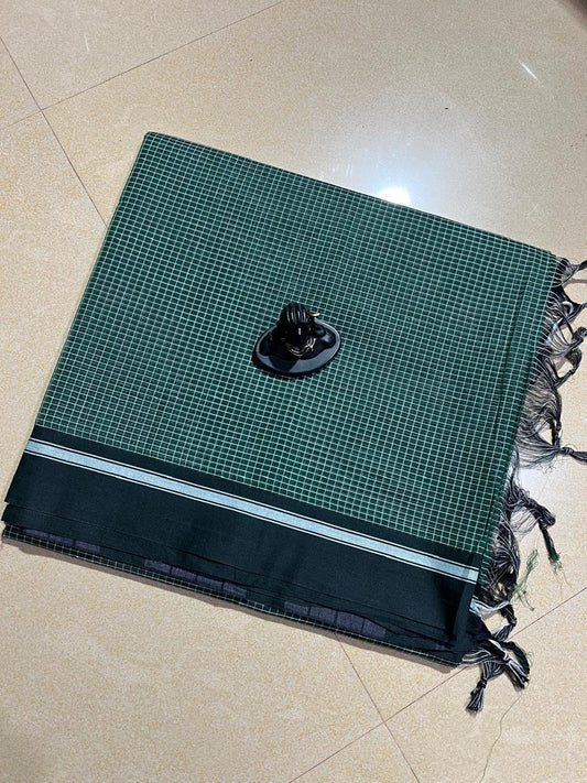 Narayanpet cotton checks sarees