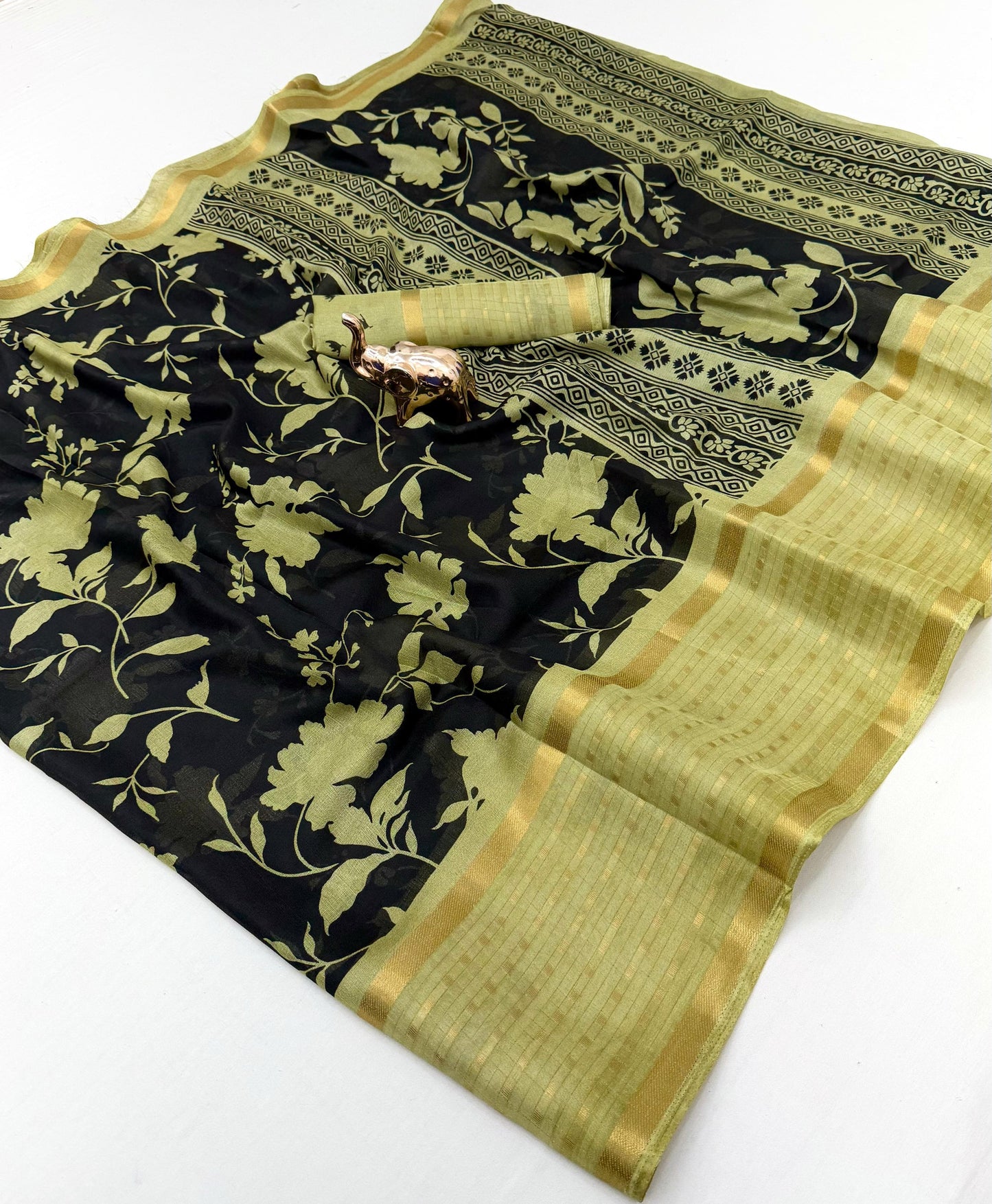 Soft khadi silk sarees