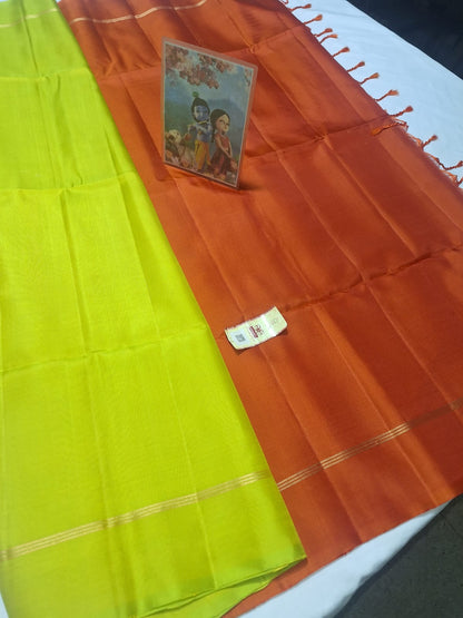 Pure kanchipuram plain silk sarees