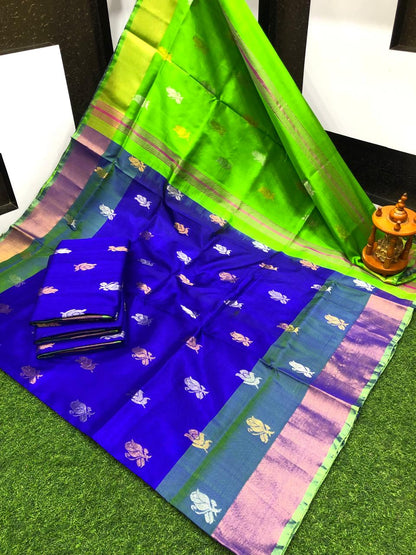Uppada silk Topi Butta sarees
