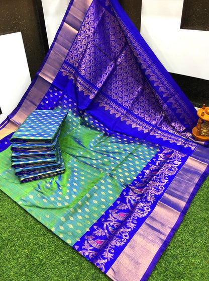 Uppada silk Anchulatha border sarees