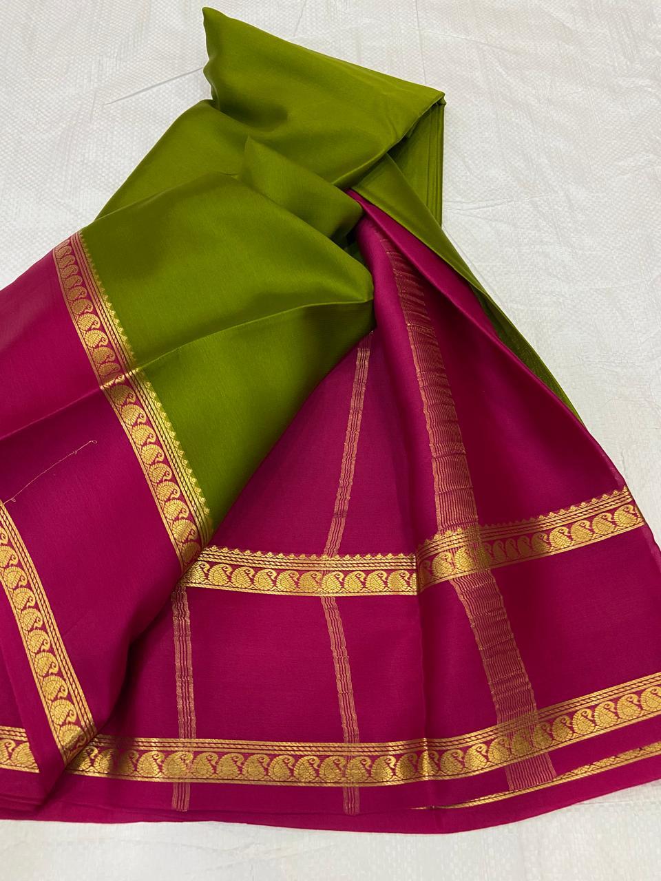 Pure Mysore silk 65 counts sarees