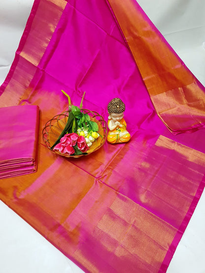 Uppada pattu sarees with big border
