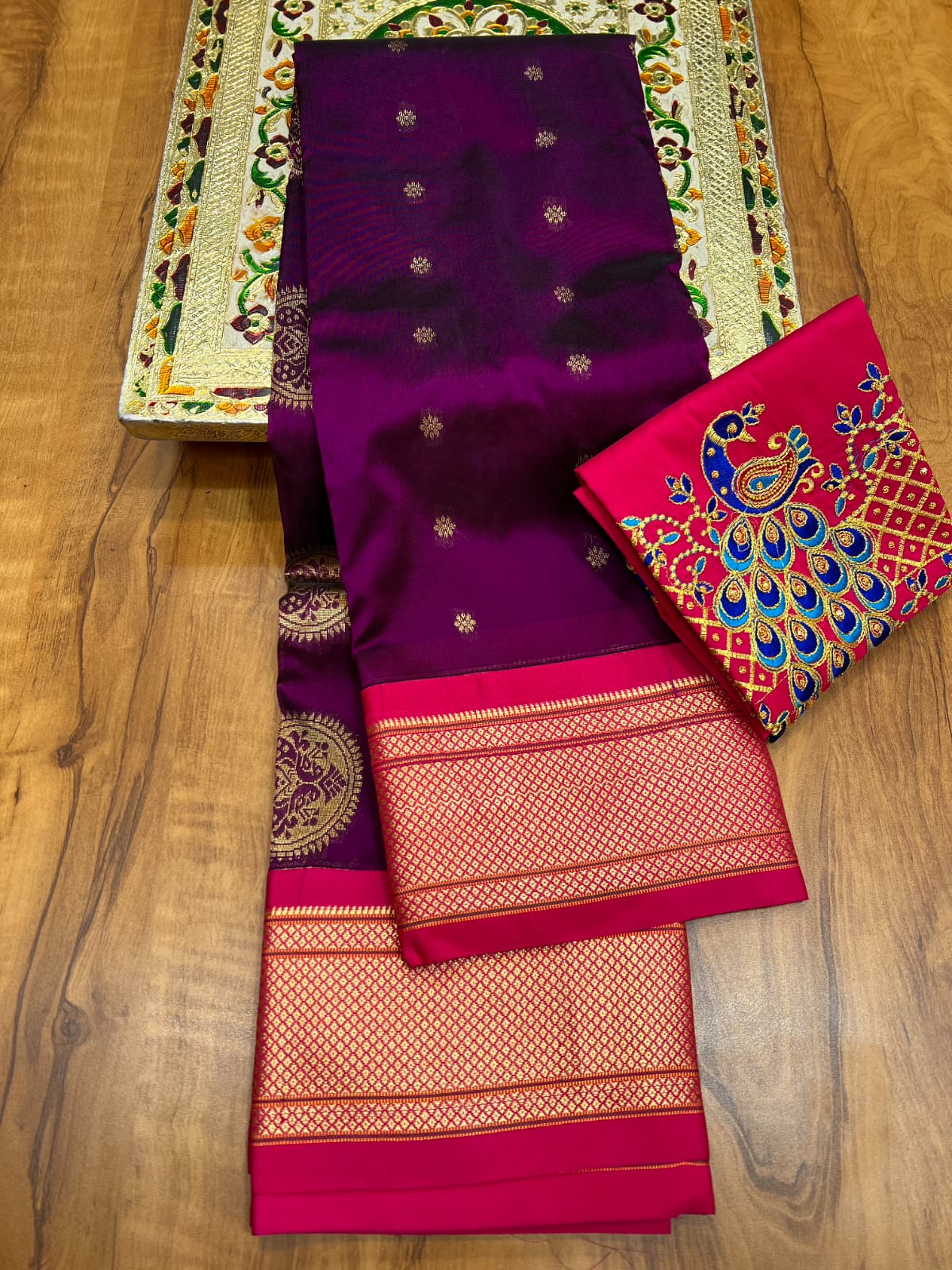 Divya Kadiyal Paithani sarees