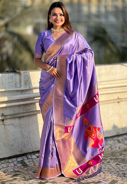 Vittala design Paithani Sarees