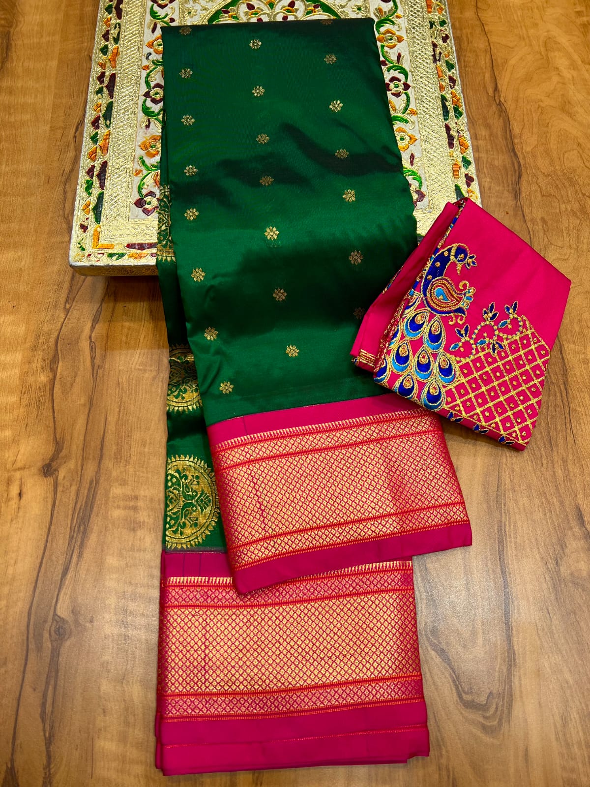 Divya Kadiyal Paithani sarees