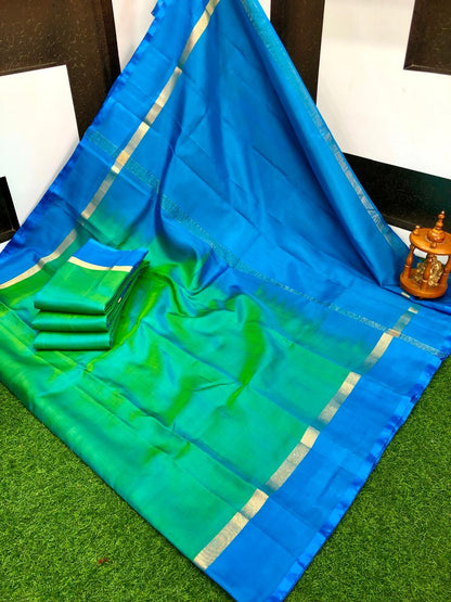 Uppada plain silk sarees