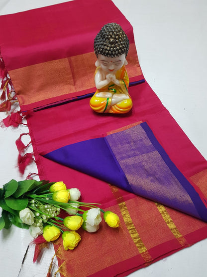 Tripura silk Langa Voni Sarees