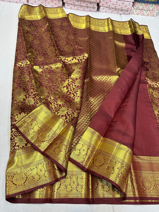 Pure kanchipuram silk wedding sarees
