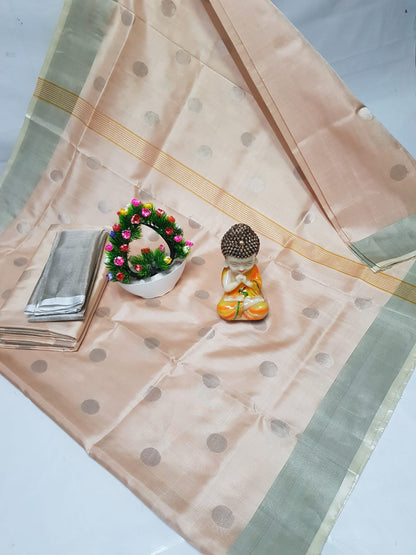 Uppada silk dollar butta sarees