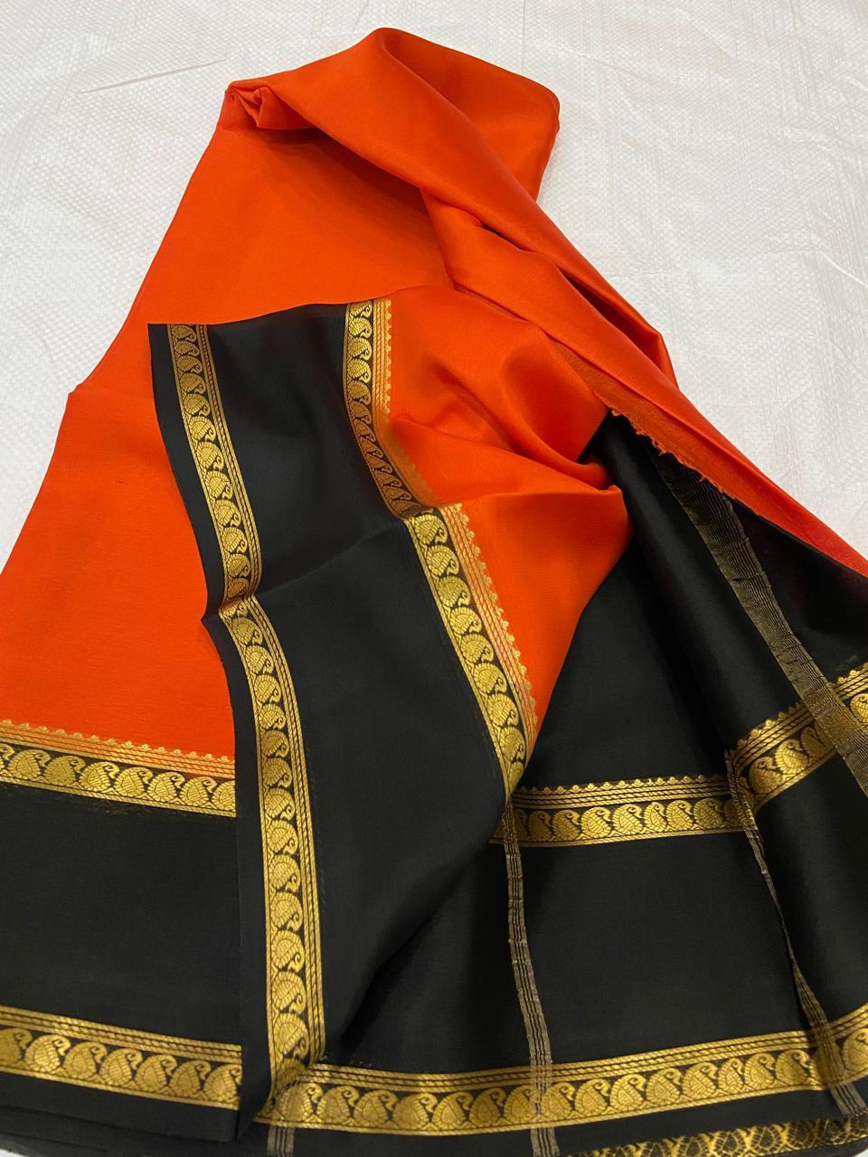 Pure Mysore silk 65 counts sarees