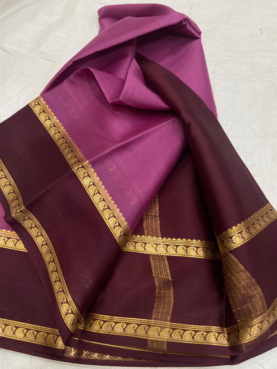 Pure Mysore silk 65 counts sarees