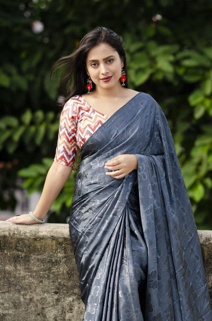 Bombay crepe silk sarees