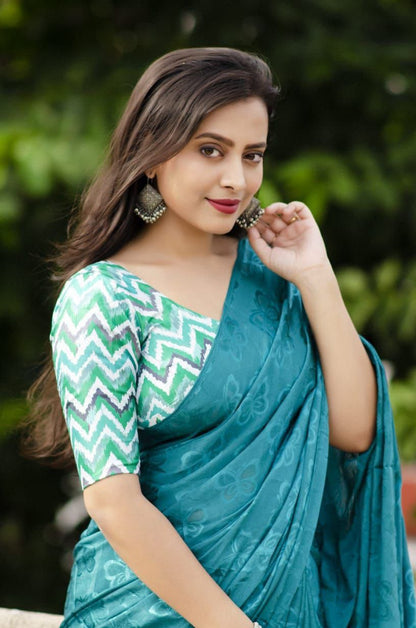 Bombay crepe silk sarees