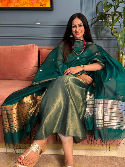 Maheshwari Tissue Muslin salwar suits