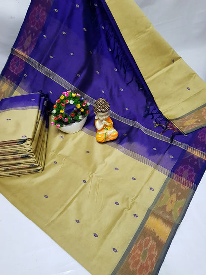 Tripura silk Nakshatra butta sarees