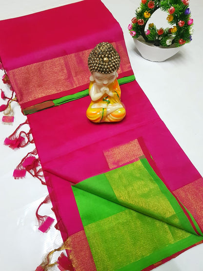 Tripura silk Langa Voni Sarees