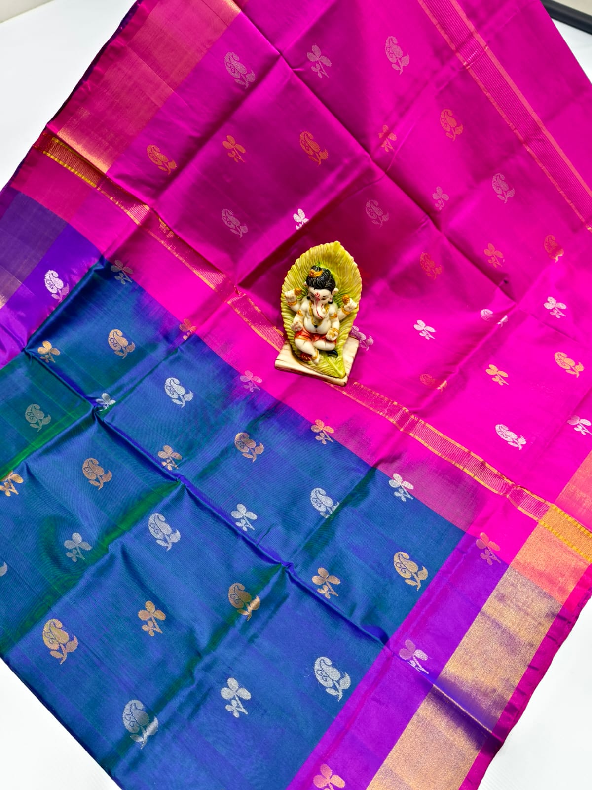 Uppada silk sarees with butti work