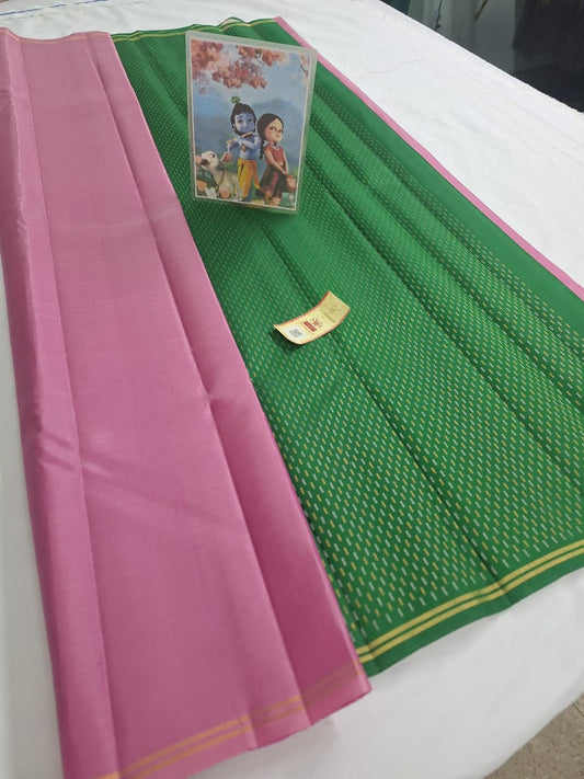 Pure kanchipuram plain soft silk sarees