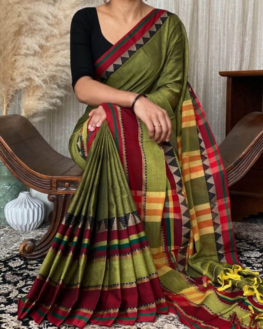 Narayanpet mercerised cotton sarees