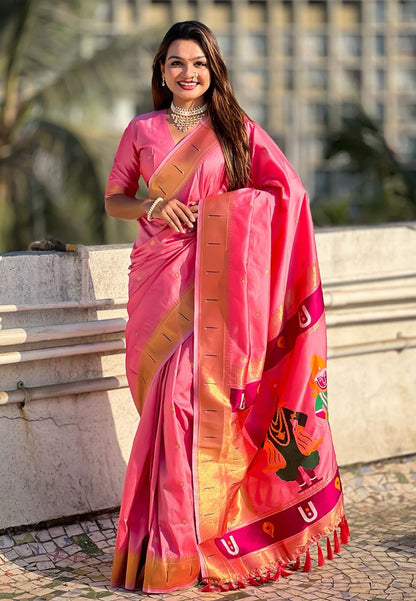 Vittala design Paithani Sarees
