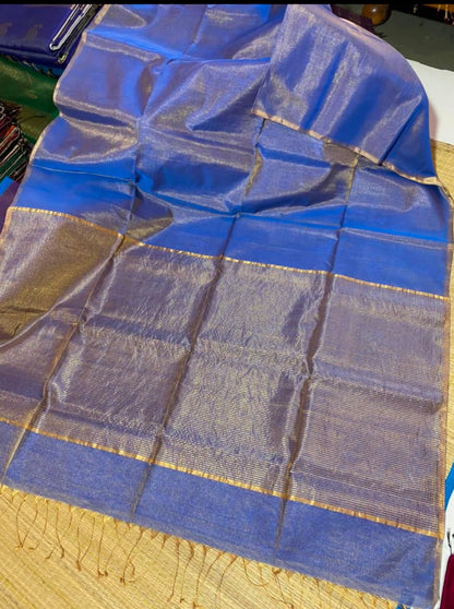 Maheshwari Handloom Tissue silk sarees