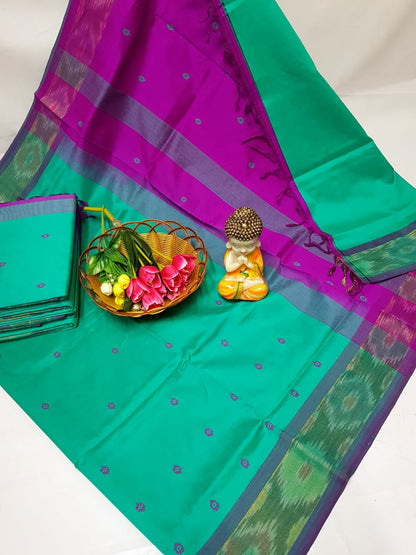 Tripura silk Nakshatra butta sarees