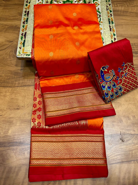 Divya Kadiyal Paithani sarees