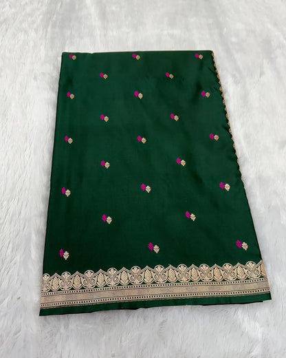Banarasi handloom mashru silk sarees