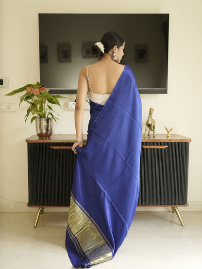 Plain katan soft silk cotton sarees