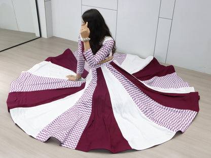 Pure Rayon Cotton lehenga set