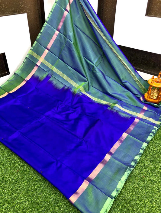 Uppada plain silk sarees