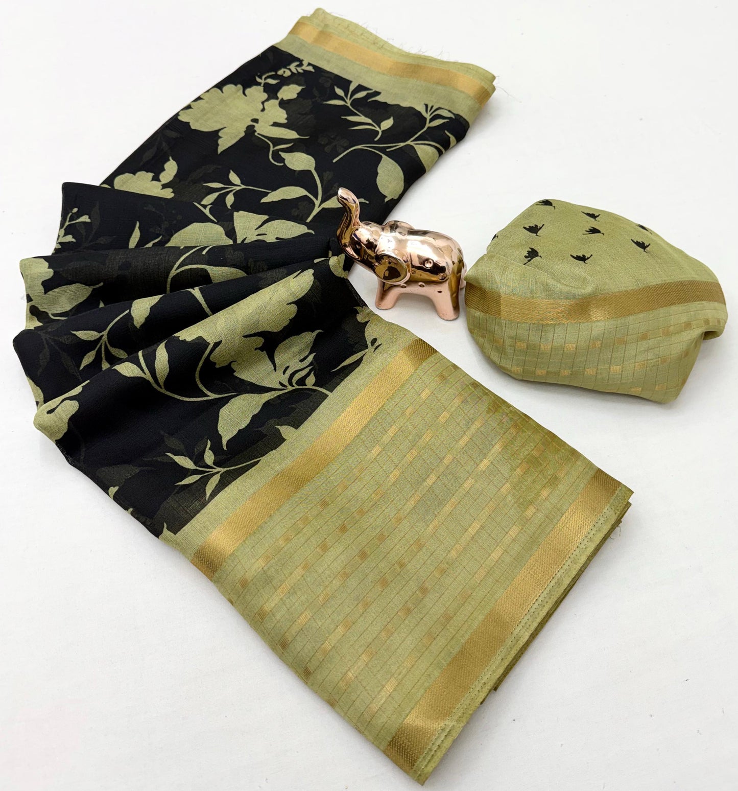 Soft khadi silk sarees
