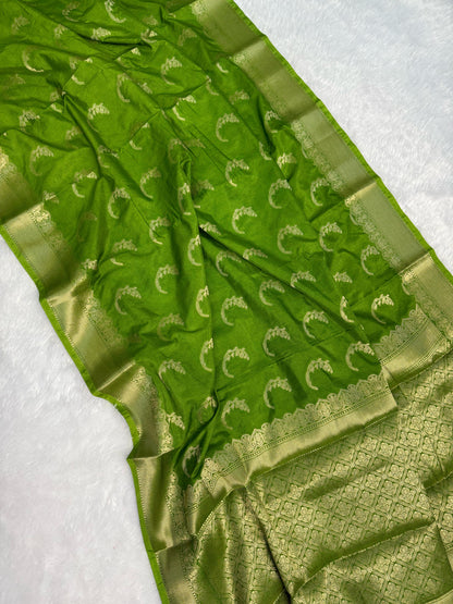 Banarasi katan soft silk sarees