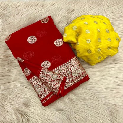 Pure Viscose Georgette sarees