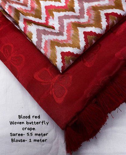 Bombay crepe silk sarees
