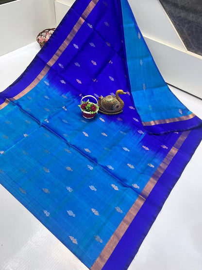 Uppada nakshatra butta sarees