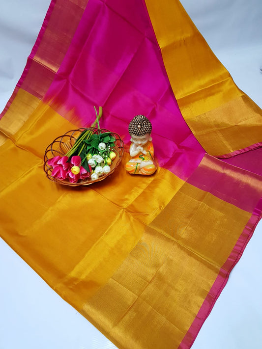 Uppada silk sarees with big border
