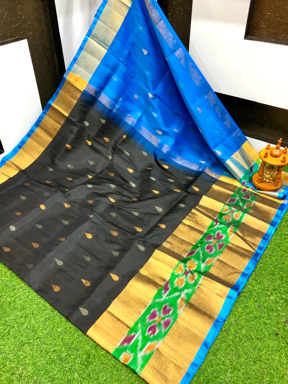 Uppada pattu pochampally border sarees