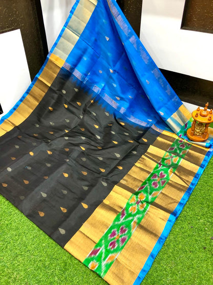 Uppada pattu pochampally border sarees