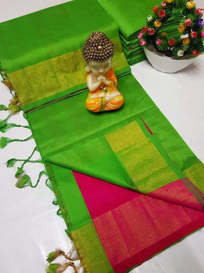 Tripura silk Langa Voni Sarees