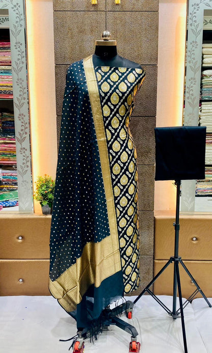 Banarasi silk suit