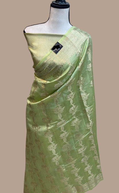 Semi Banarasi Georgette warm silk sarees