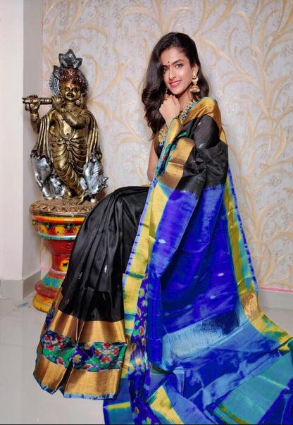 Uppada pattu pochampally border sarees