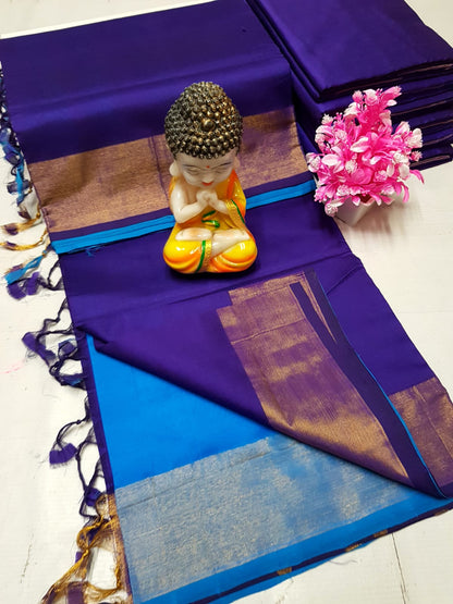 Tripura silk Langa Voni Sarees