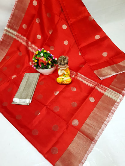 Uppada silk dollar butta sarees