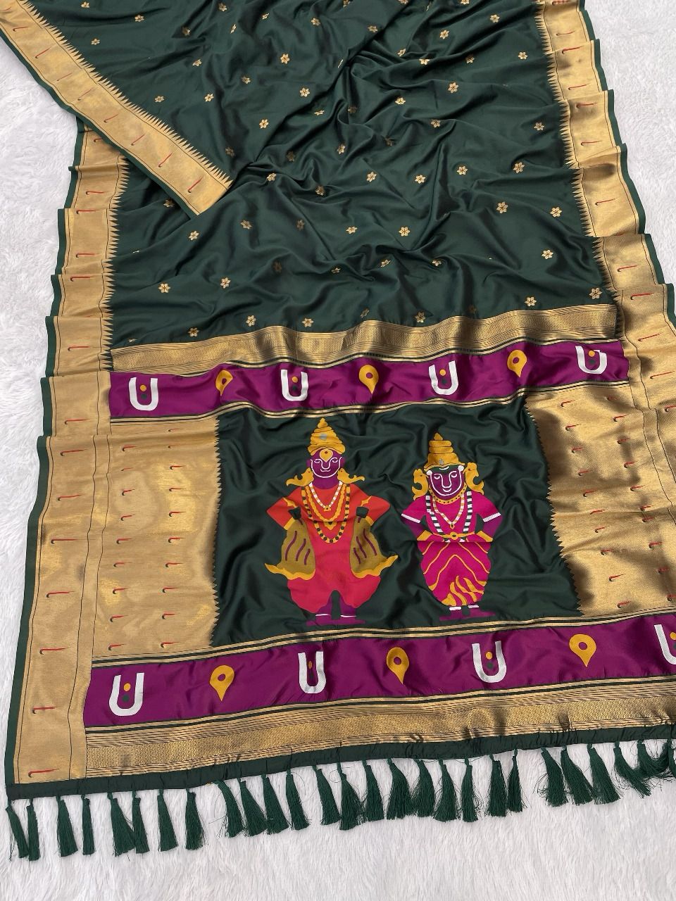 Vittala design Paithani Sarees