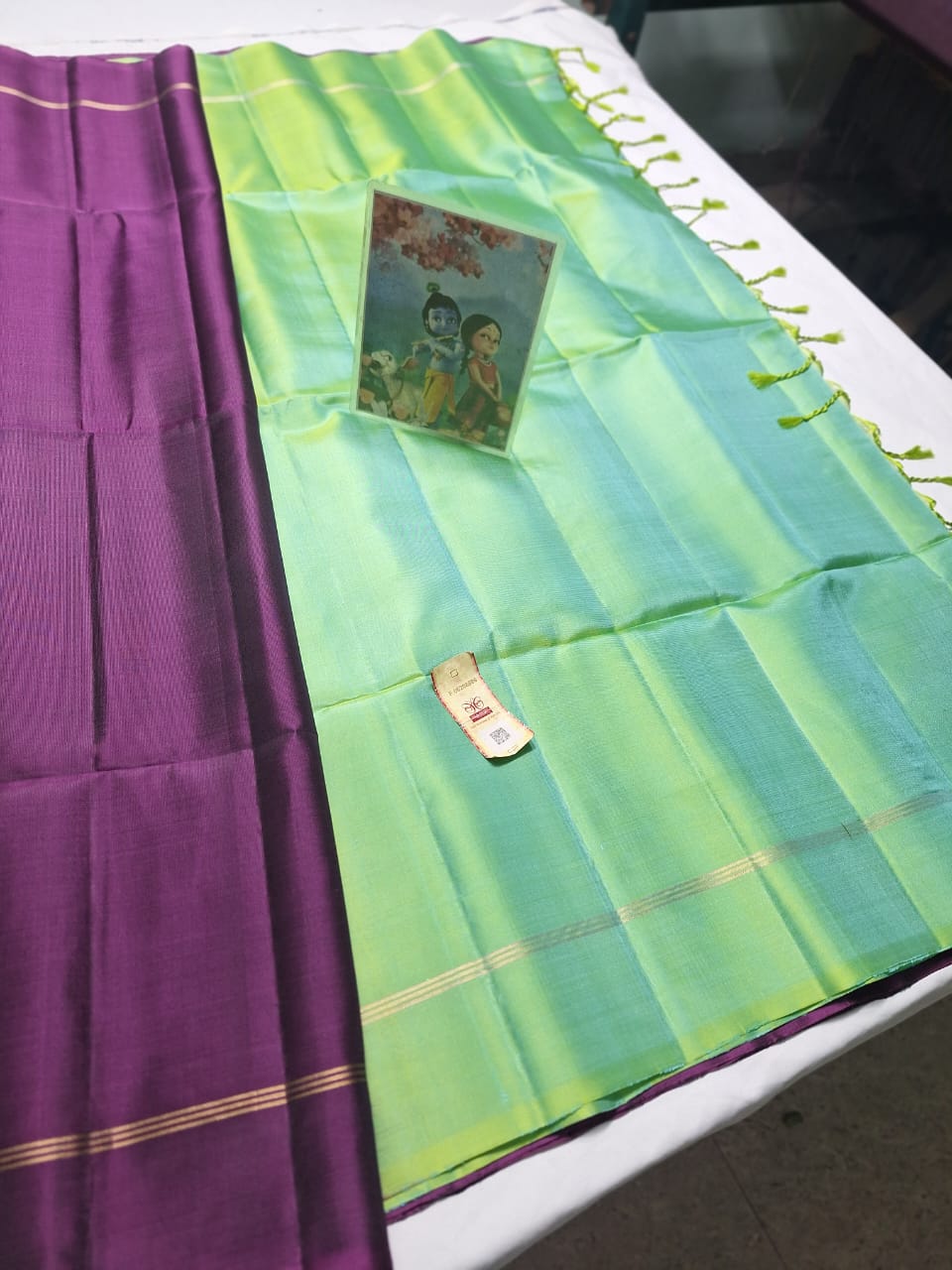 Pure kanchipuram plain silk sarees