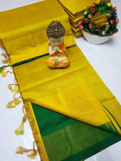 Tripura silk Langa Voni Sarees